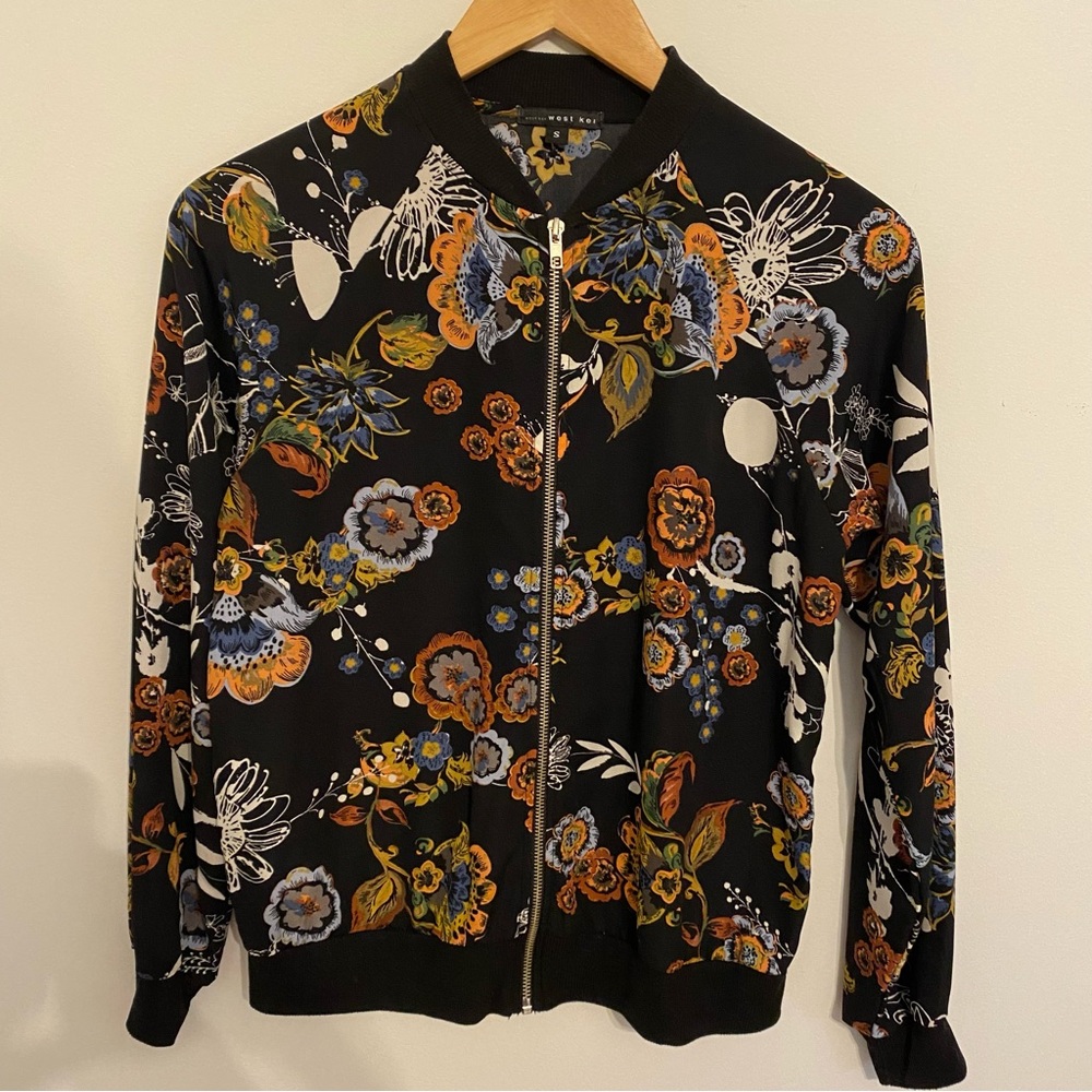 Lightweight bomber style unlined jacket